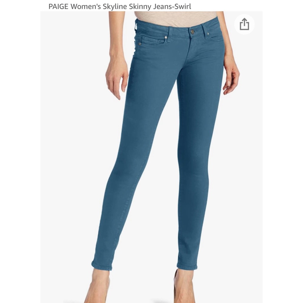 PAIGE Skyline Skinny Jean - Size 29 (Swirl)